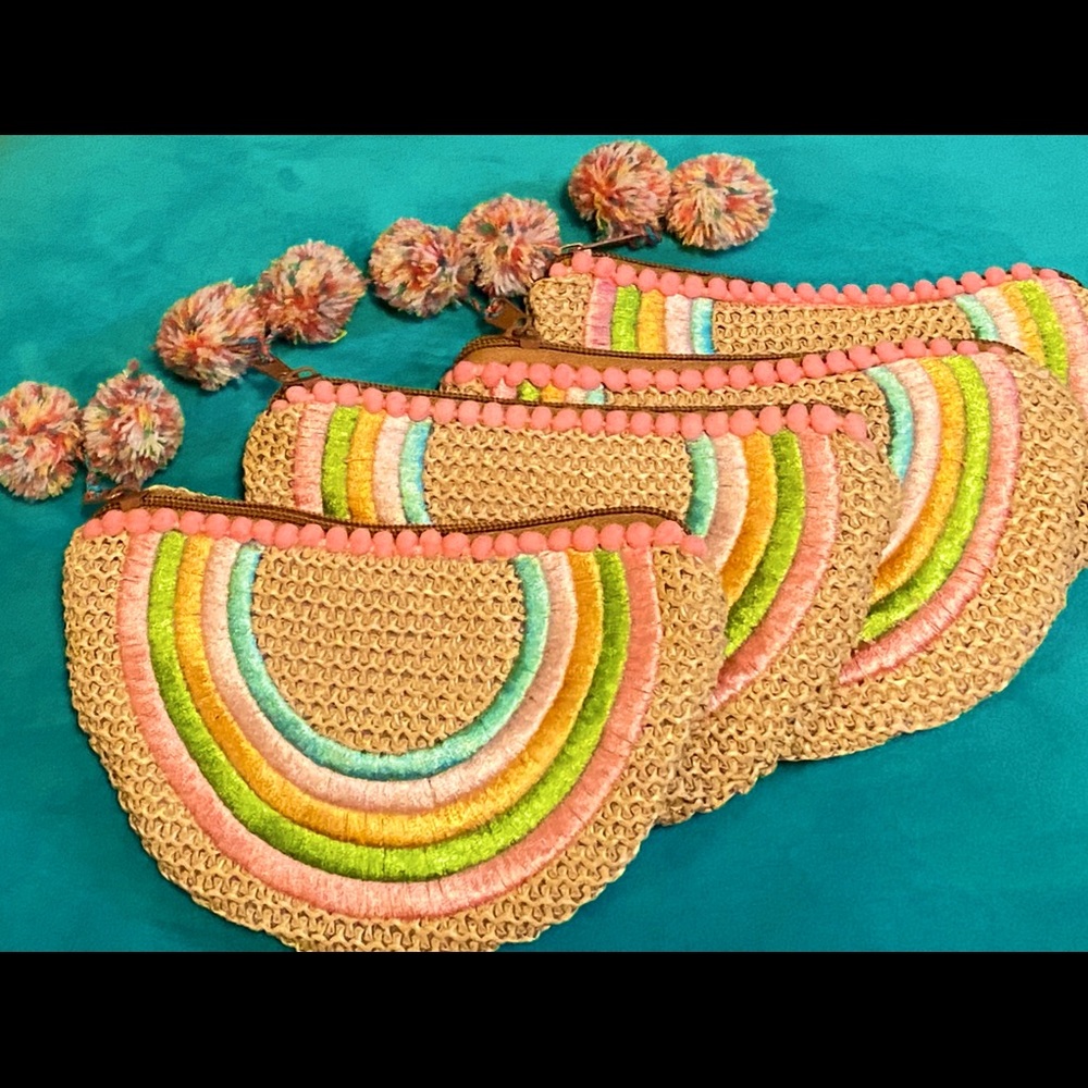 🌈 SOLD Rainbow Pouch Bag